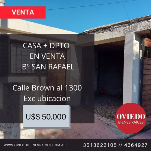 Casa + Dpto En Venta Bº San Rafael - Calle Brown Al 1300