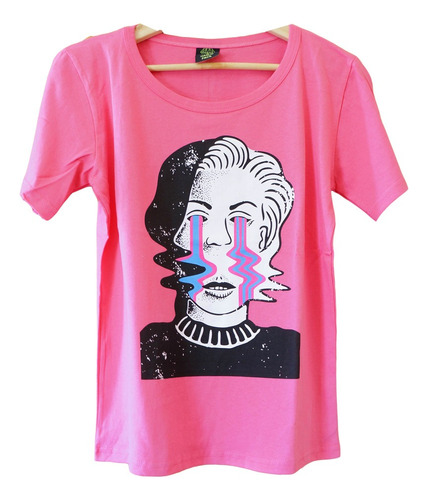 Remera Mujer Psychedelic Arte Psicodelica Aesthetic Moda