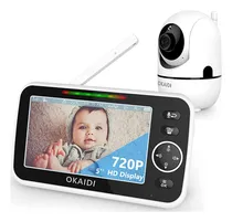 Comprar Okaidi Baby Monitor - 720p 5 Monitor De Bebé Con Cámara Y A