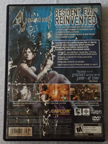 Resident Evil 4 Ps2 Playstation 2 Original Físico (Usado)