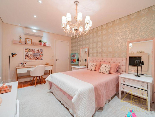 Imagem 15 de 30 de 18 Do Forte Residencial. Casa De Condomínio À Venda, 597 M², Fino Acabamento, Varanda Gourmet, Piscina, 5 Suítes E 4 Vagas. - Ca0604