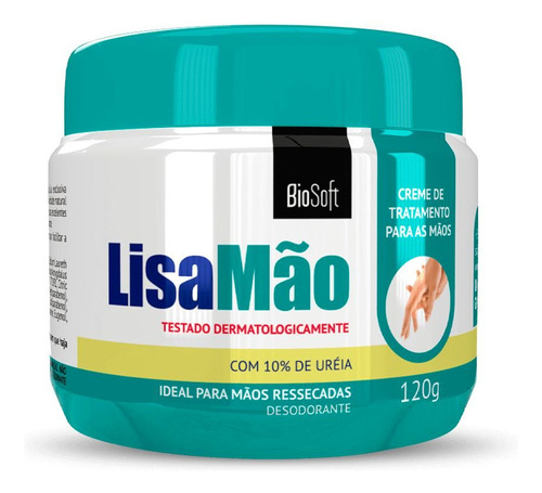 Lisa Mão Uréia 10% Super Hidratante Creme 120g
