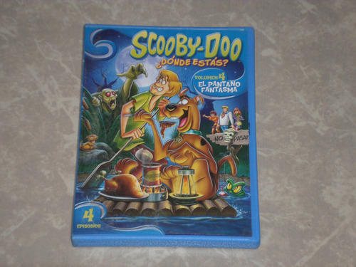 Scooby Doo Donde Estas Vol.4-el Pantano Fantasma-dvd Españl 