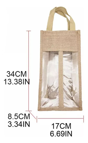 Bolsa Mano Vino Tinto Segur Regalo Porta Botella Estuche