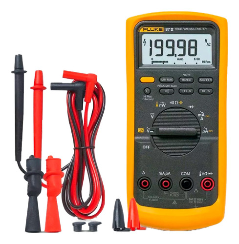 Multímetro Tester Fluke Digital Trms Modelo 87-5 Uso Ind