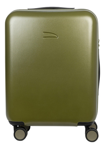 Valija De Cabina Carry On Tucano Ted 40l Rígida Cierre Tsa Verde Lisa
