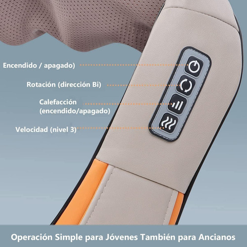 R Masajeador Eléctrico De Espalda Y Cuello Summala