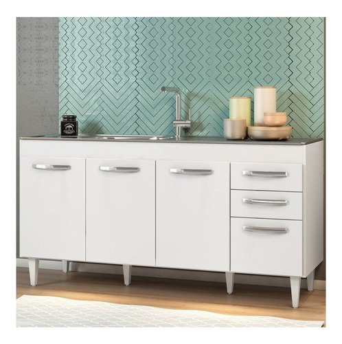 Lumil Cocina Austria bajomesada color Blanco
