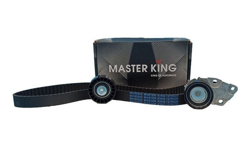 Kit De Tiempo  Aveo  Correa Tensor Polea Master King 3 Pieza