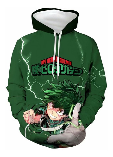 My Hero Academia Sudadera Manga Chaqueta Disfraz Adulto