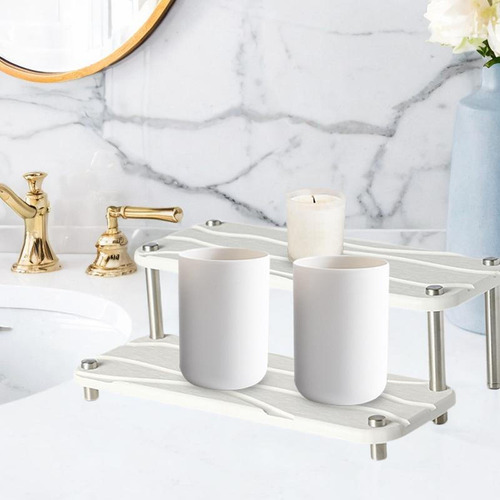 Organizador Para Lavabo De Baño De Secado Instantáneo,