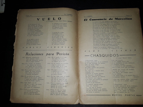 2 Revistas Tradicionalista La Carreta Avellaneda 1935 1939