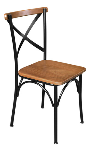 Mesa Jantar Sophia 1,3m Prato Giratório Com 8 Cadeiras Paris Cor Estrutura Preta / Assento E Encosto Castanhos Desenho Do Tecido Das Cadeiras Sem Tecido