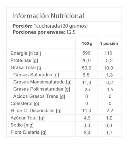 Pasta De Maní - Marca Dulce Salud