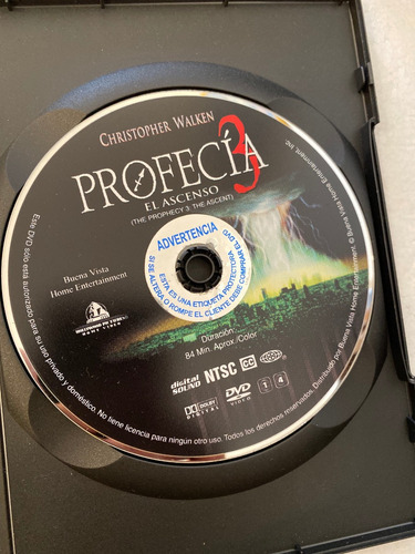 Dvd Original La Profecia 3 Christopher Walken The Prophecy 3 (Usado)
