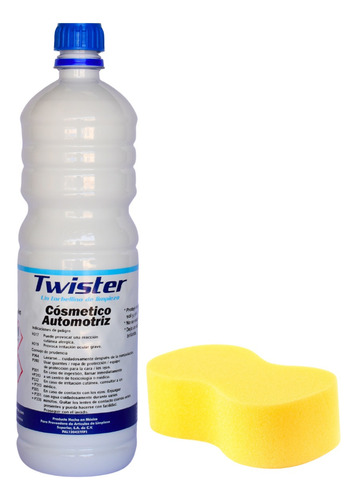 Twister Protector, Humectante Y Restaurador De Vinil 1 Litro