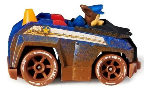 Paw Patrol Off Road 3 Mini Auto Metálico Chase Marshall Skye