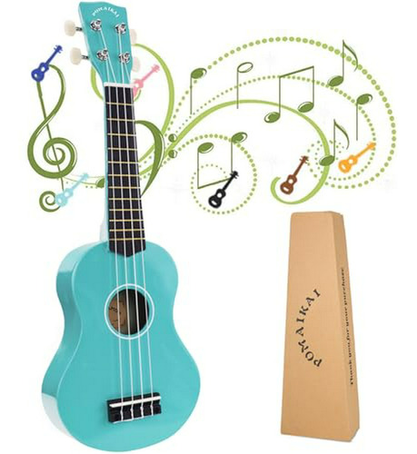 Pomaikai Ukulele Ukuleles De Madera Para Niños Paquete De Uk