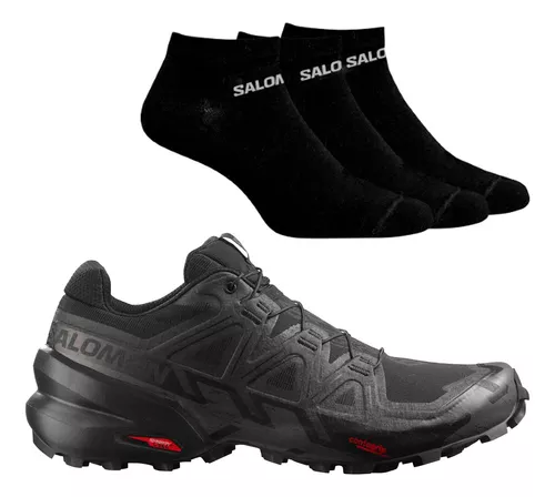 Zapatillas de Trail Salomon Speedcross 6 Negro Hombre