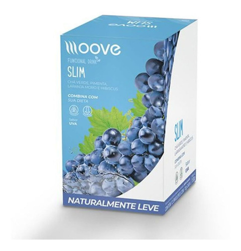 Slim - 12 Envelopes 15g - Uva - Moove Nutrition