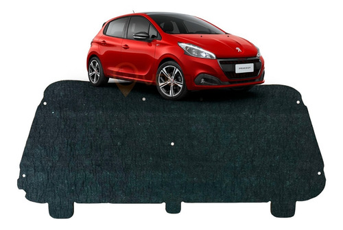 Forro Manta De Capô Peugeot 208 2013 A 2017 Modelo Original