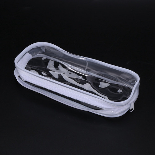 A Estuche For Lápices De Pvc Transparente De 8 Piezas