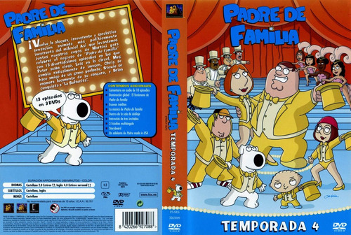 Family Guy - Temp. 4 - Dvd - O | Envío gratis