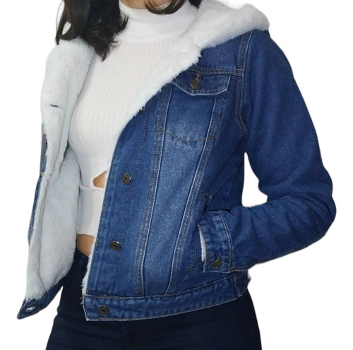 Chaqueta Jean Mezclilla Moda