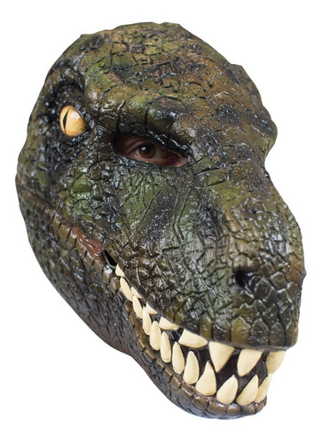 Máscara De Dinosaurio Velociraptor Disfraz Animales Hallowen