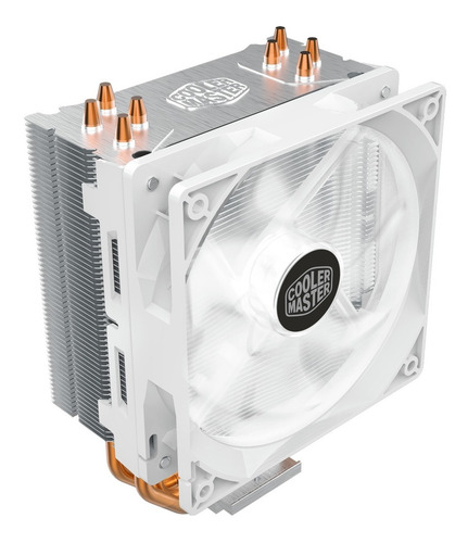 Cooler Cpu Coolermaster Hyper 212 Led White Intel Amd 120mm