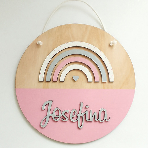 Imagen 3 de 10 de Carteles Con Nombre Cuarto-maternidad - Decoración Infantil