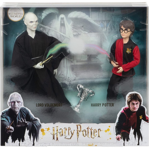 Kit Bonecos Harry Potter E Lord Voldemort Warner Bross Gnr38