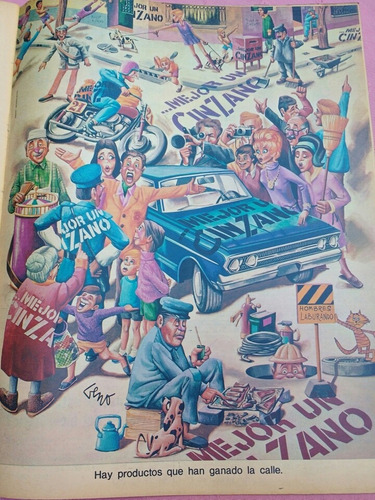 Revista Clarín 7/9/69 Chunchuna Villafañe Mora Furtado Caloi (Usado)