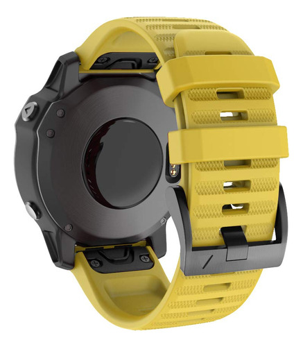 Malla Para Garmin Fenix 6x/6xpr 5x/5xpl 3/3hr 26mm Amarillo