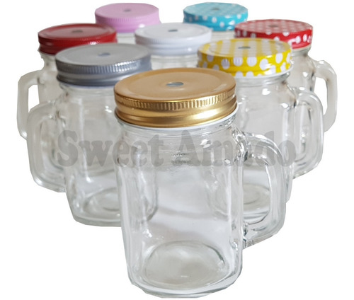 1 Pote Copo Jarra Caneca Ball Mason Jar By Sweet Amado