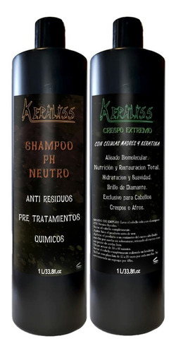 Shampoo Ph Neutro 1lt + Crespo Extremo 1lt