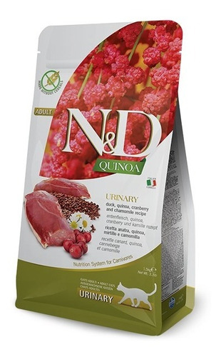 Farmina N & D Quinoa Feline Urinary 1.5 Kg Con Regalo