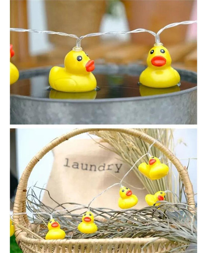 Cadena Led Para Decoración De Fiesta, Bonito Minipato Amaril