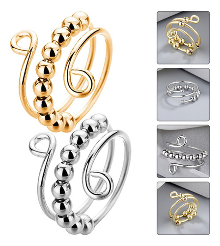 Anillos De Ansiedad Delicados Y Resistentes Al Desgaste, Acc