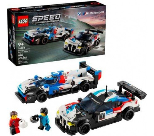 Set Construcción Lego 676 Piezas Bmw M4 Gt3 & Bmw M