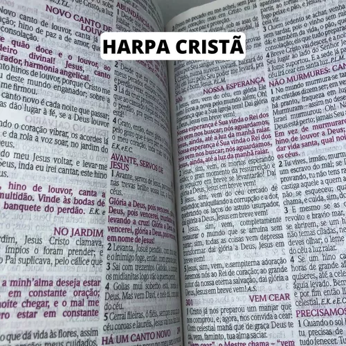 Bíblia De Estudo Da Mulher De Deus RC Letra Grande Com Harpa