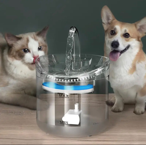 Dispensador Bebedero De Agua Fuente Perro Gato