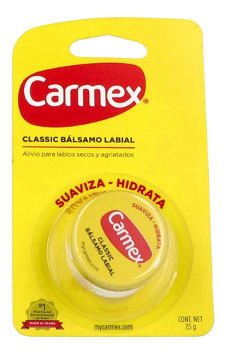 Protector Labial Classic Carmex 7.5 G Empaque Con 1 Pieza