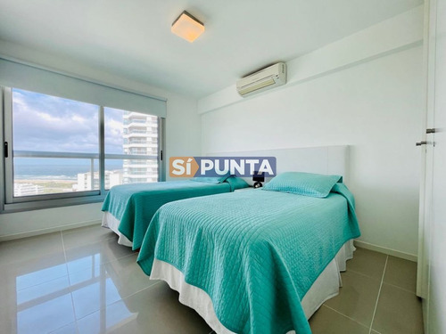 Imagen 16 de 18 de Venta Temporario Y Venta De Apartamento En Torre De Playa Brava Con Dos Dormitorios