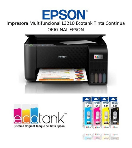 Impresora Multifuncional Epson L3110 Tinta Continua