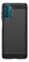 Comprar Funda Tpu Antigolpe Fiber Carbón Para Moto G42