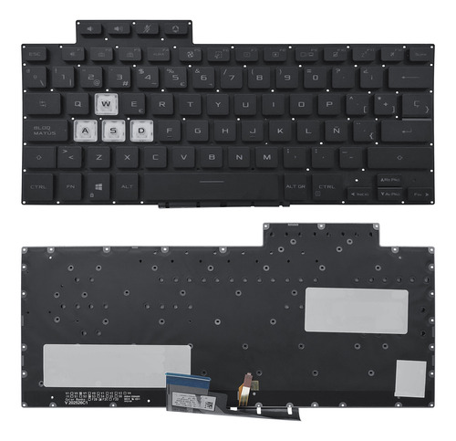 Teclado Compatible Notebook Asus Tuf Dash F15 Fx516pc-hn021t