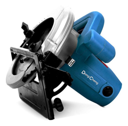 Combo Sierra Circular Dongcheng CDMY037-1/4 Pulg 1500W Para Carpintería 3 Hojas Makita De 16, 20 Y 40 Dientes Con Reductor Para Corte De Madera Preciso