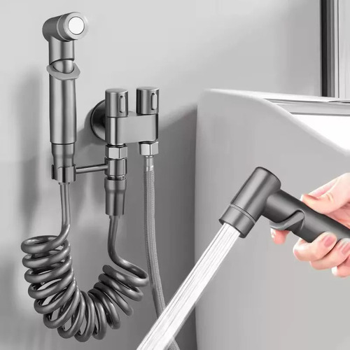 Hu Ff Grifo De Inodoro Con Cabez De Tubo De 2 Metros