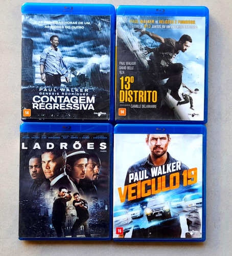 Bluray Paul Walker - Colecao